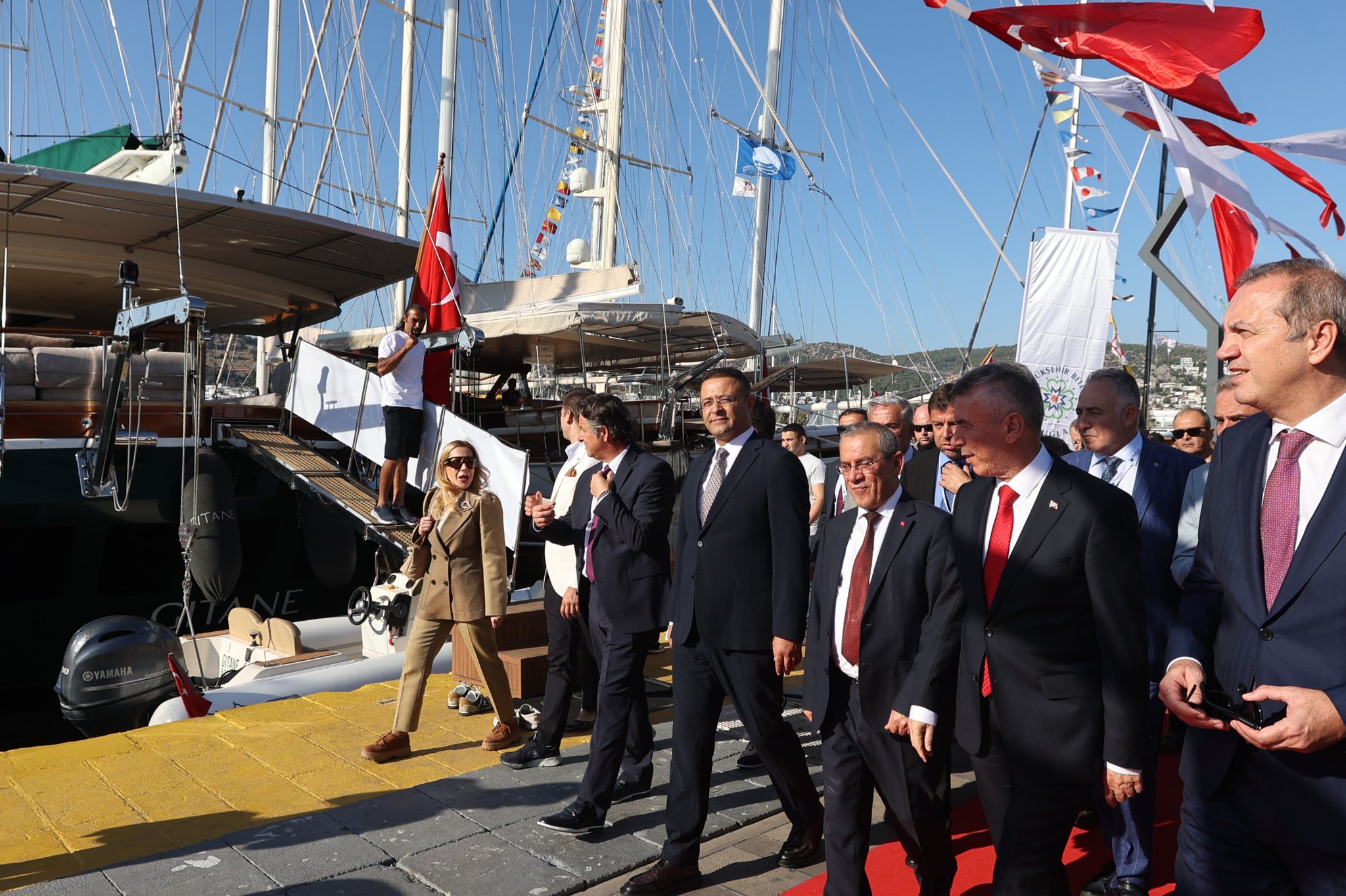 Büyükşehir’in Katkılarıyla Bodrum Boat Show İlk Kez Kapılarını Açtı