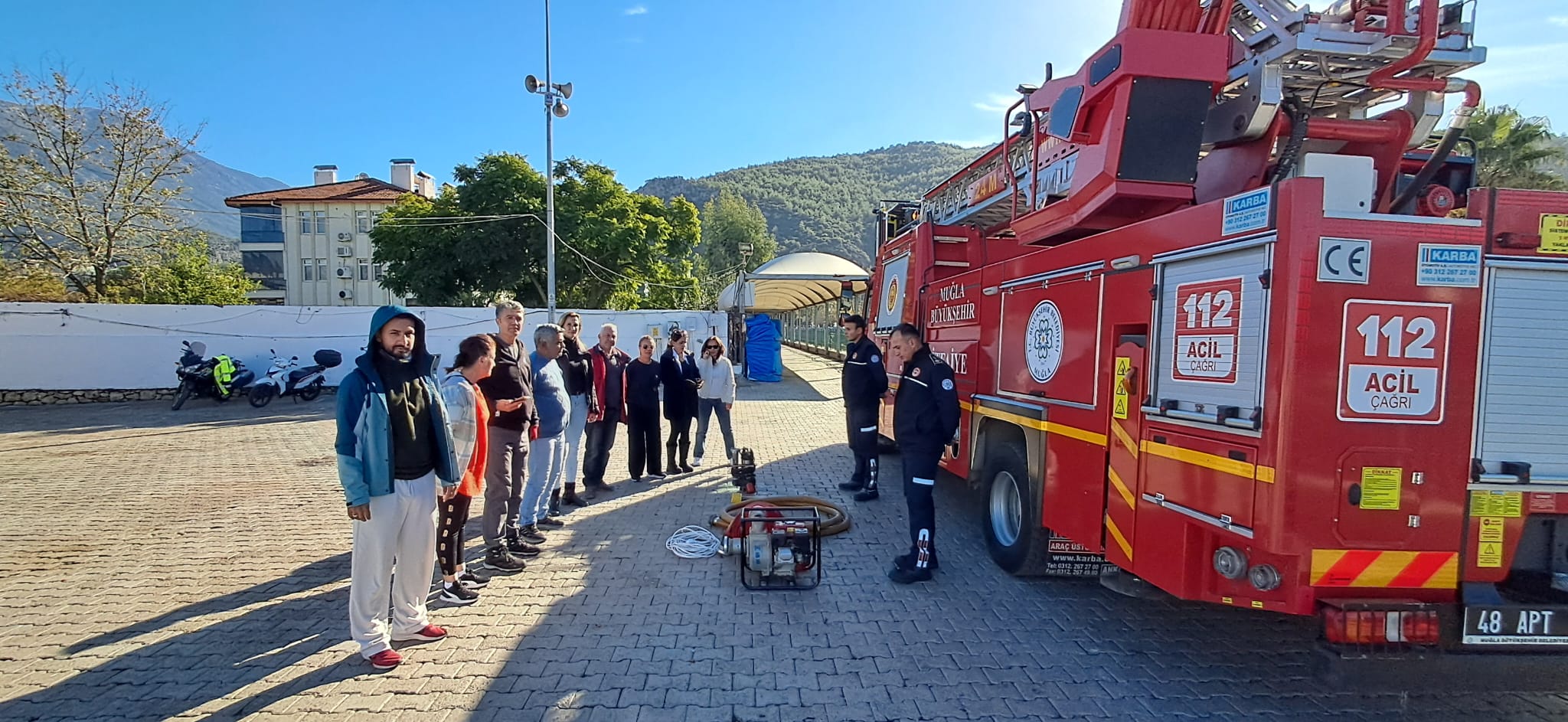 Muğla Büyükşehir Belediyesi Gönüllü İtfaiyeciler Yetiştiriyor