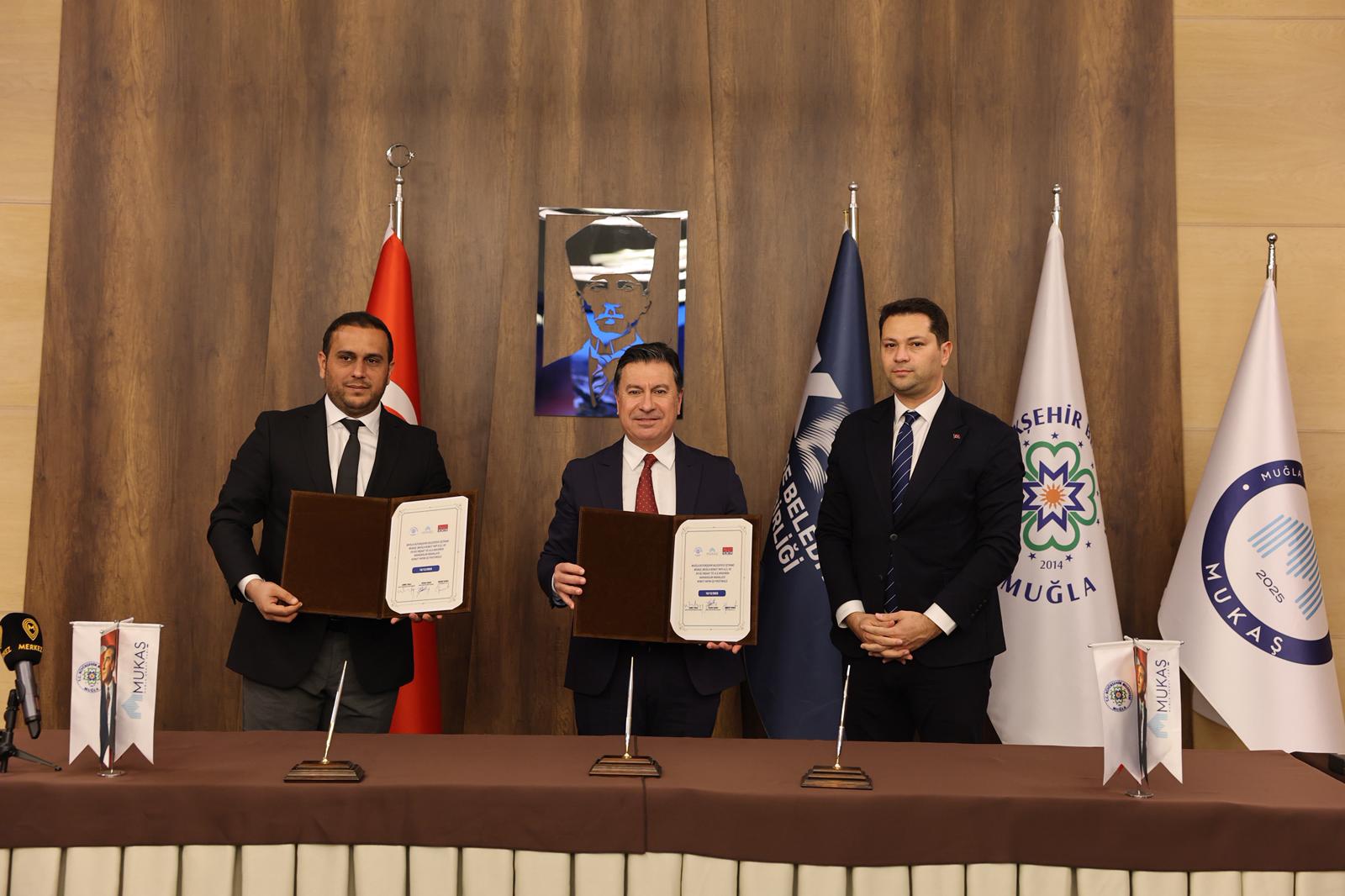 MUKAŞ’ın “Geleceğin Muğlası Projesi” için İlk İmzalar Atıldı 