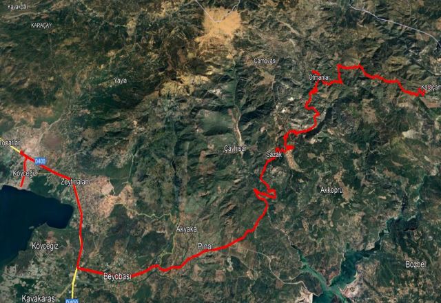 Sazak, Otmanlar ve Karaçam'da Yeni Ulaşım Hizmeti Başlıyor