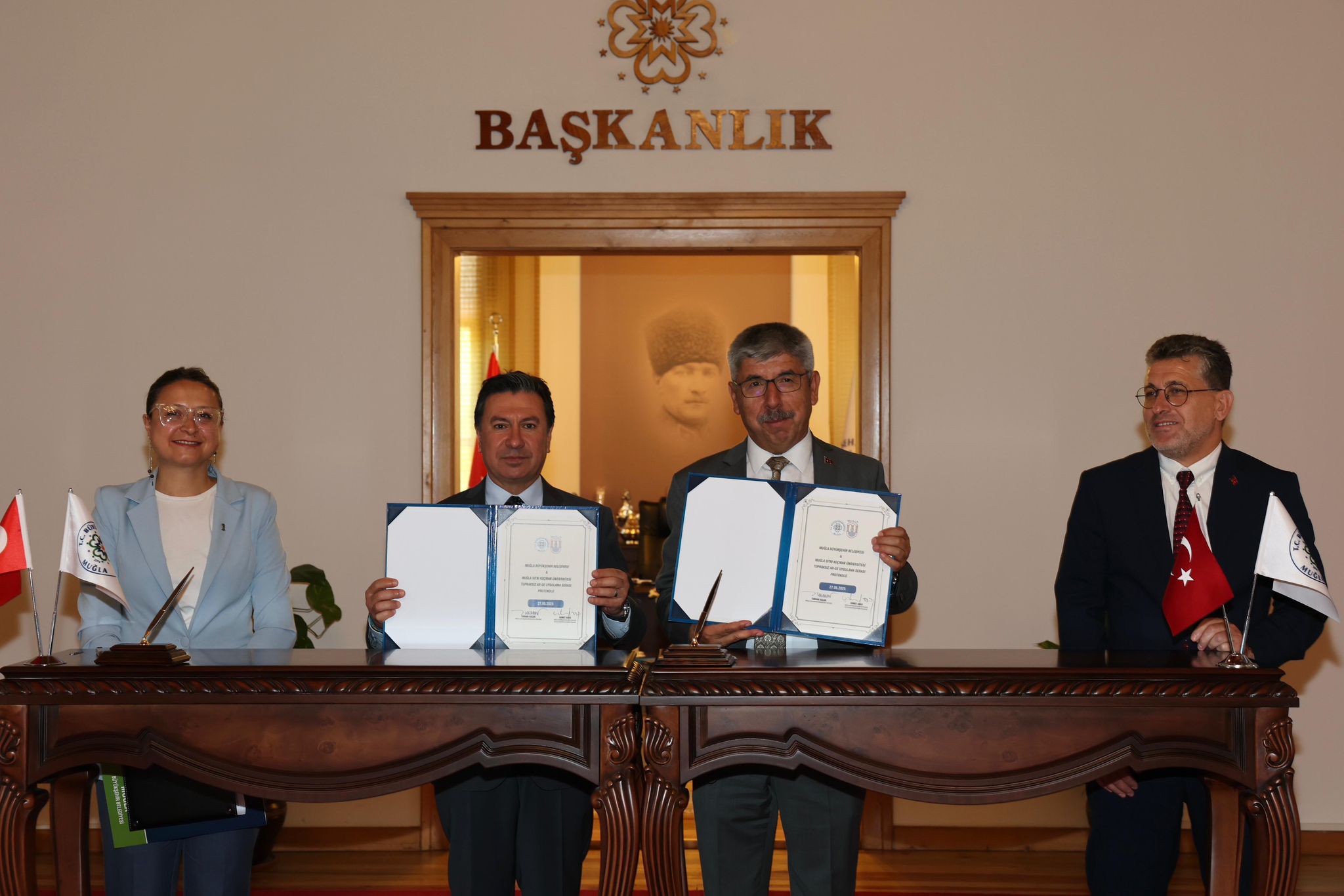 Topraksız Tarımda İş Birliği: Büyükşehir ve MSKÜ’den Ar-Ge Serası Protokolü
