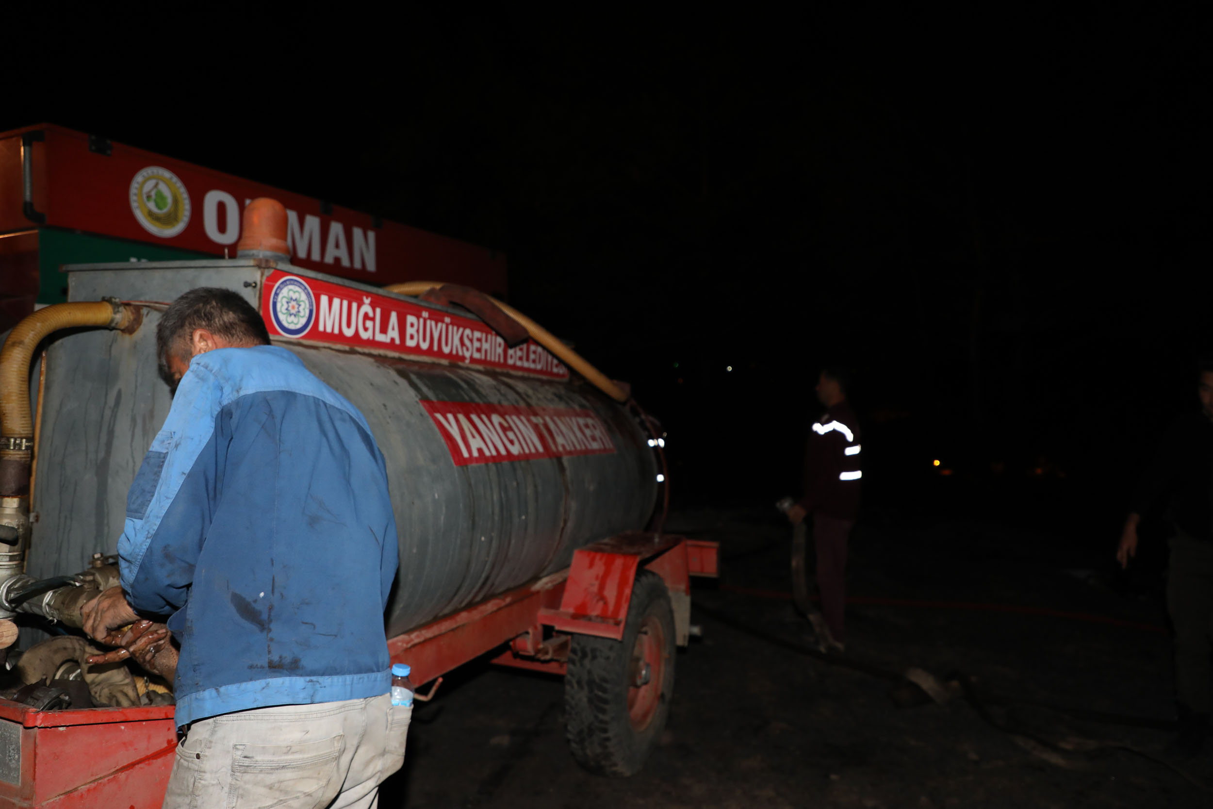 Yangına İlk Müdahale Tankerleri Orman Yangınlarında Etkili Oldu