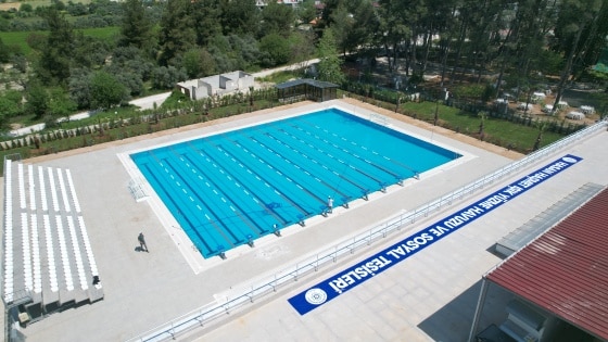 Büyükşehir Yüzme Havuzu ve Sosyal Tesisleri Hizmete Açılıyor