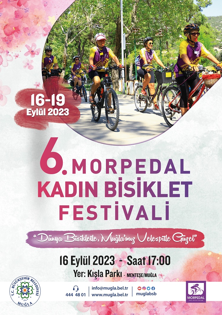 6. Morpedal Kadın Bisiklet Festivali  Etkinliğine Davetlisiniz