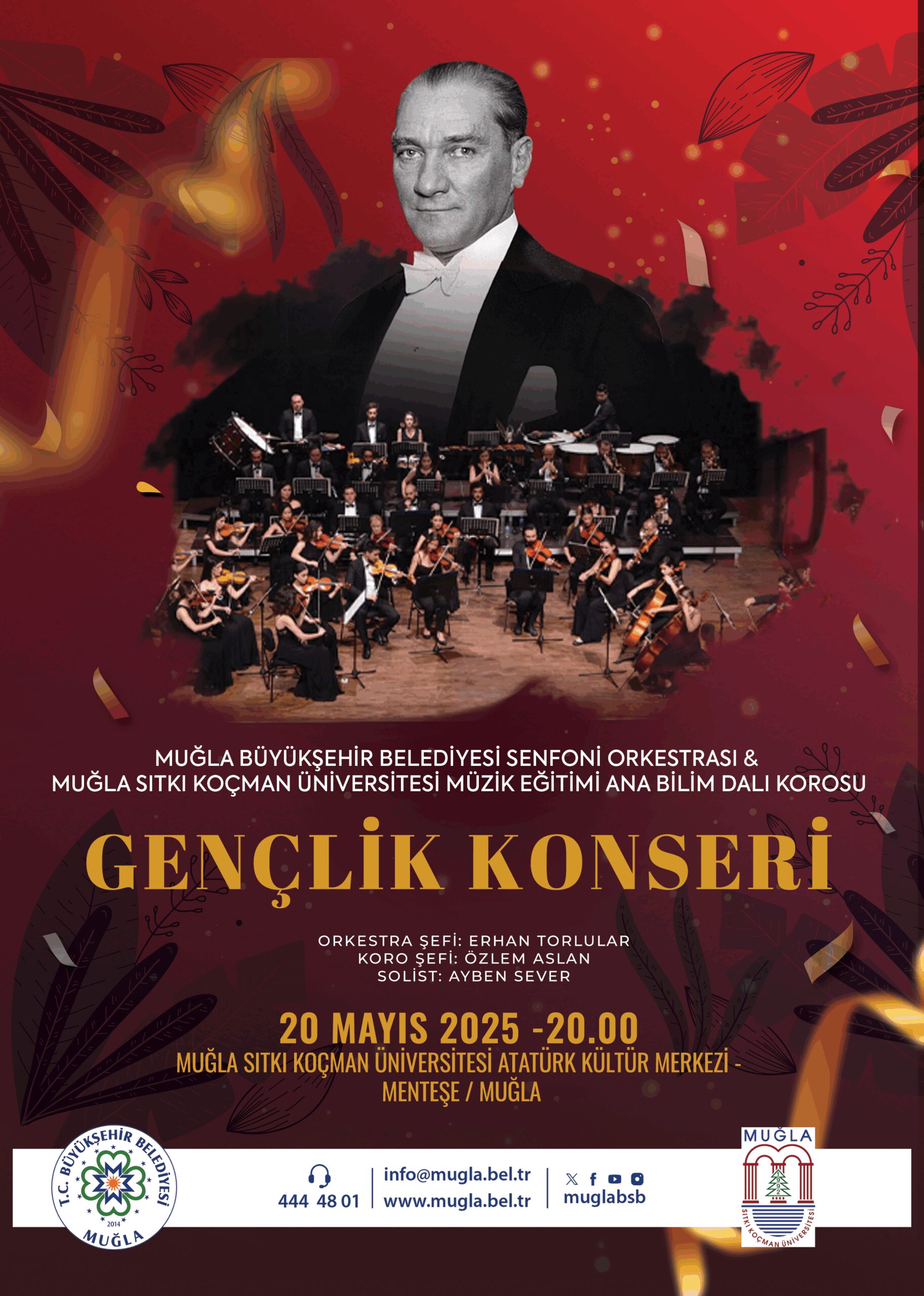 Gençlik Konseri Etkinliğine Davetlisiniz