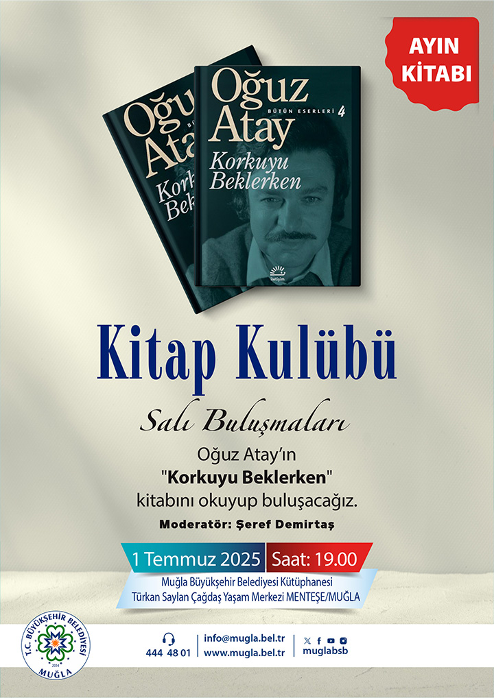 Kitap Kulübü / Ouz Atay Korkuyu Beklerken Etkinliğine Davetlisiniz