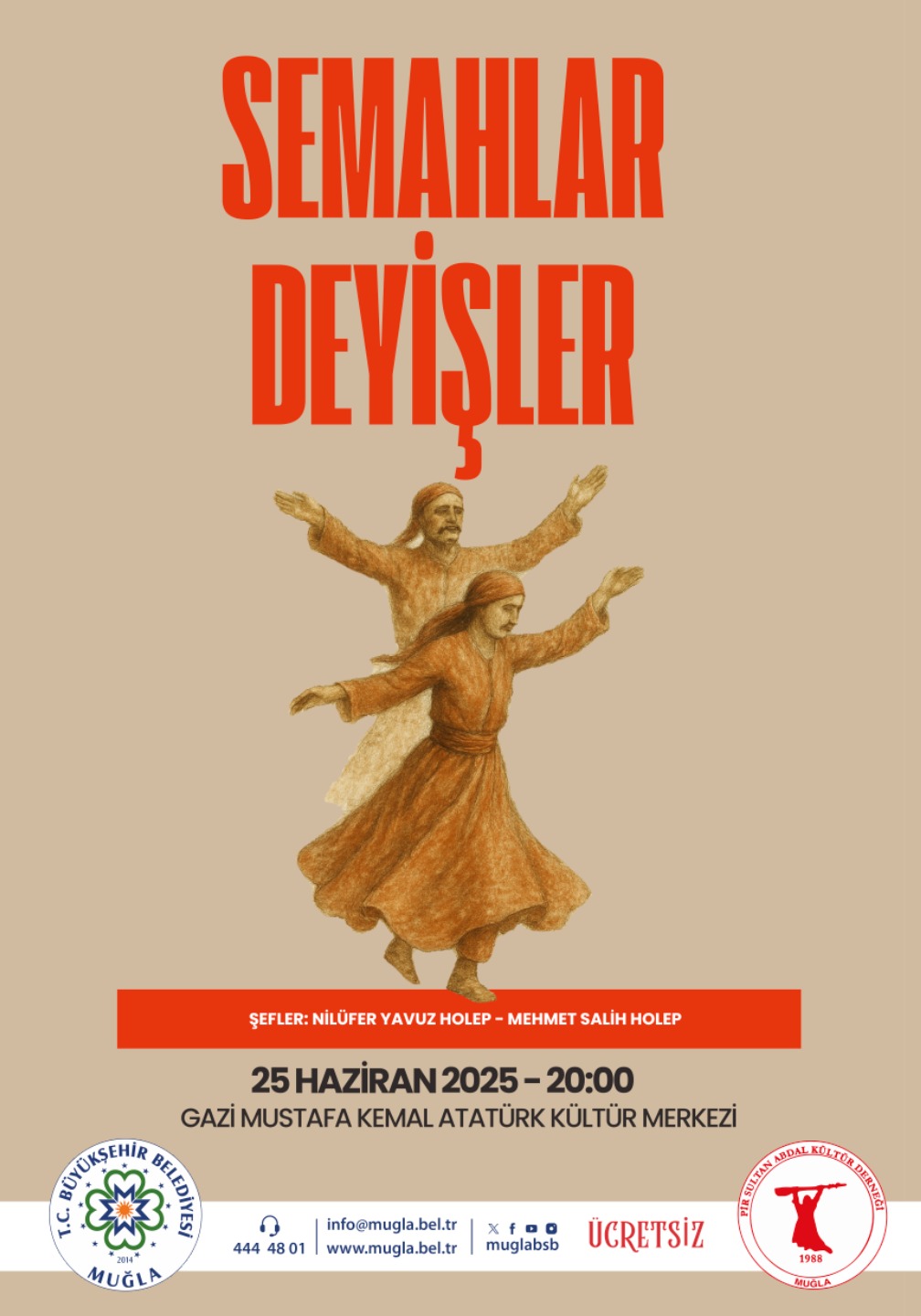 Semahlar Deyişler Etkinliğine Davetlisiniz