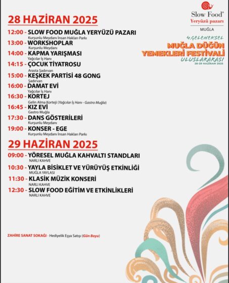 Uluslararası 4. Geleneksel Düün Yemekleri Festivali  Etkinliğine Davetlisiniz