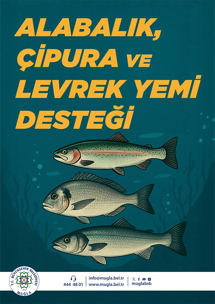 Alabalık, Çipura ve Levrek Yemi Destei Etkinliğine Davetlisiniz