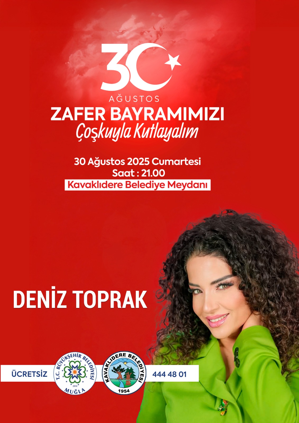 30 Austos Zafer Bayramı Kavalıdere Deniz Toprak Konseri Etkinliğine Davetlisiniz