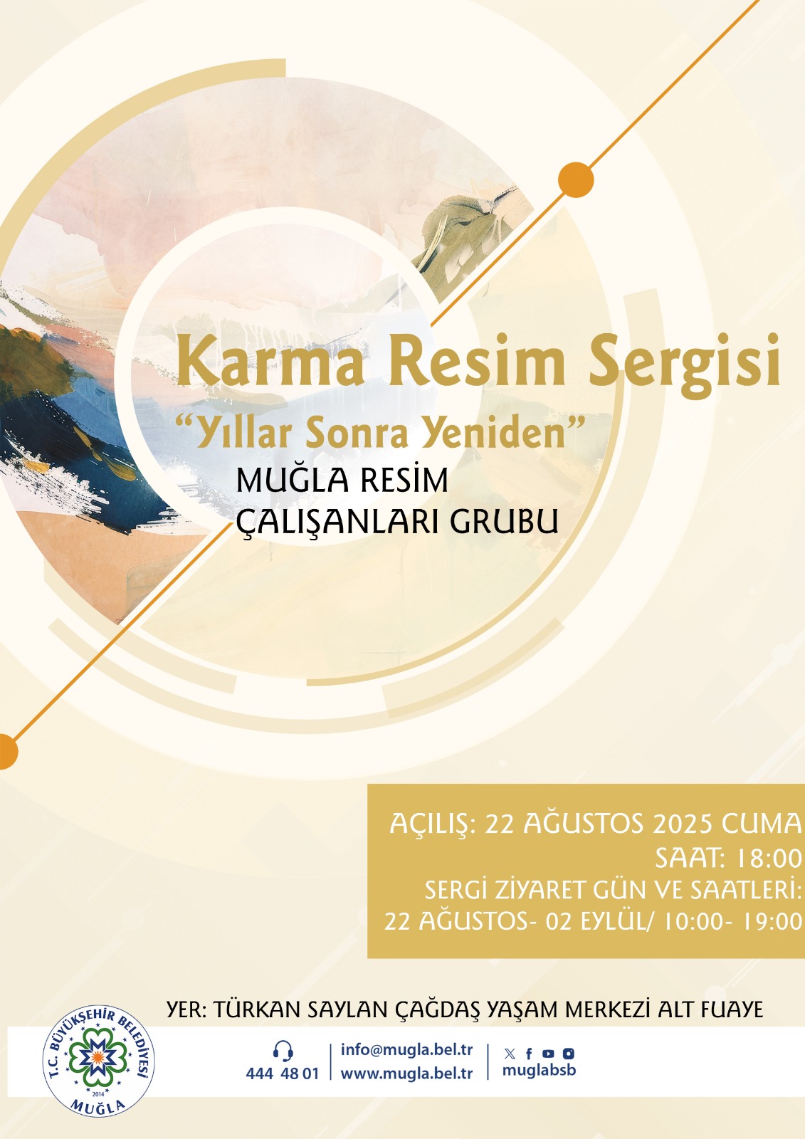 Karma Resim Sergisi "Yıllar Sonra Yeniden" Etkinliğine Davetlisiniz