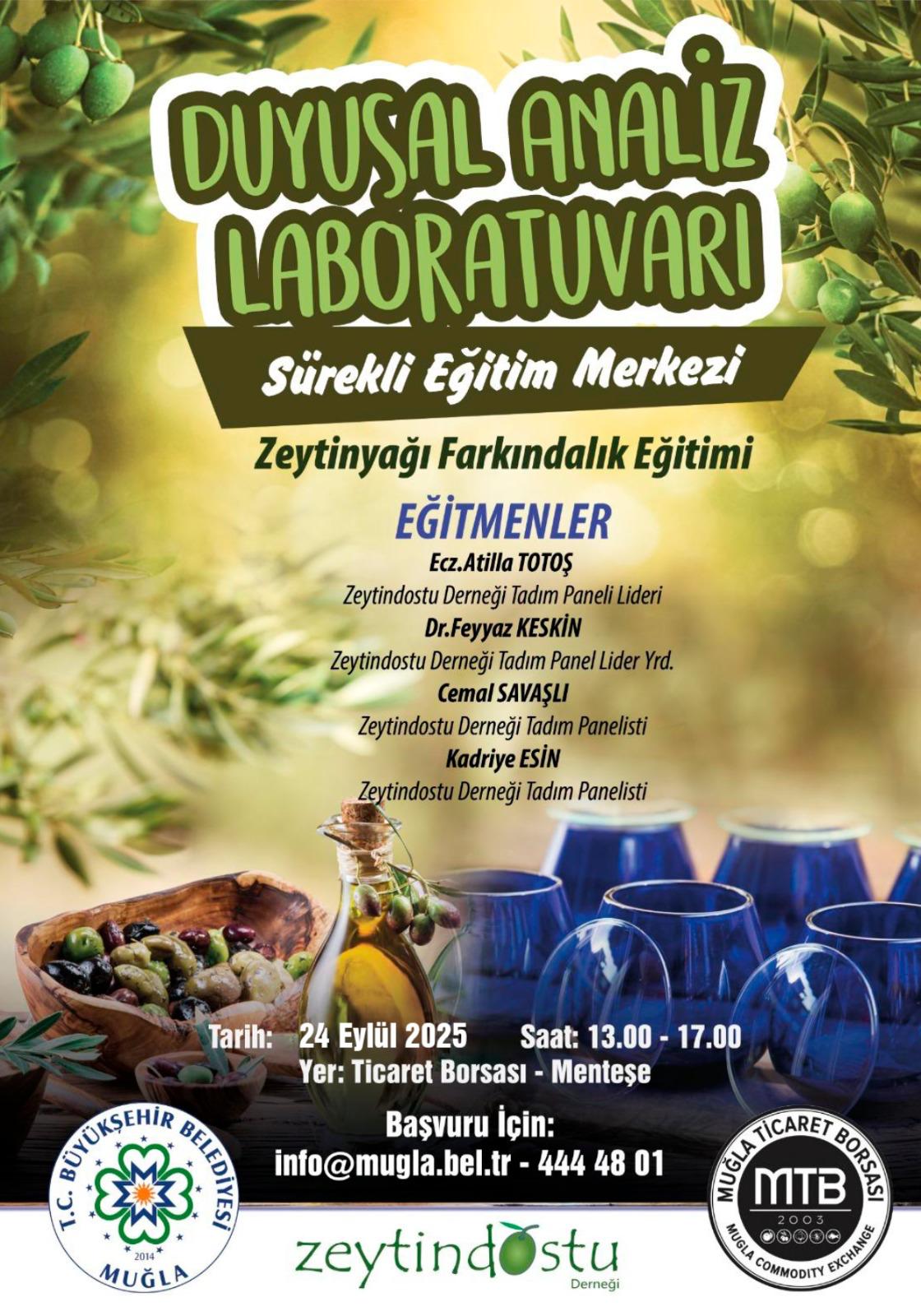 Duyusal Analiz Laboratuvarı Sürekli Eitim Merkezi Etkinliğine Davetlisiniz