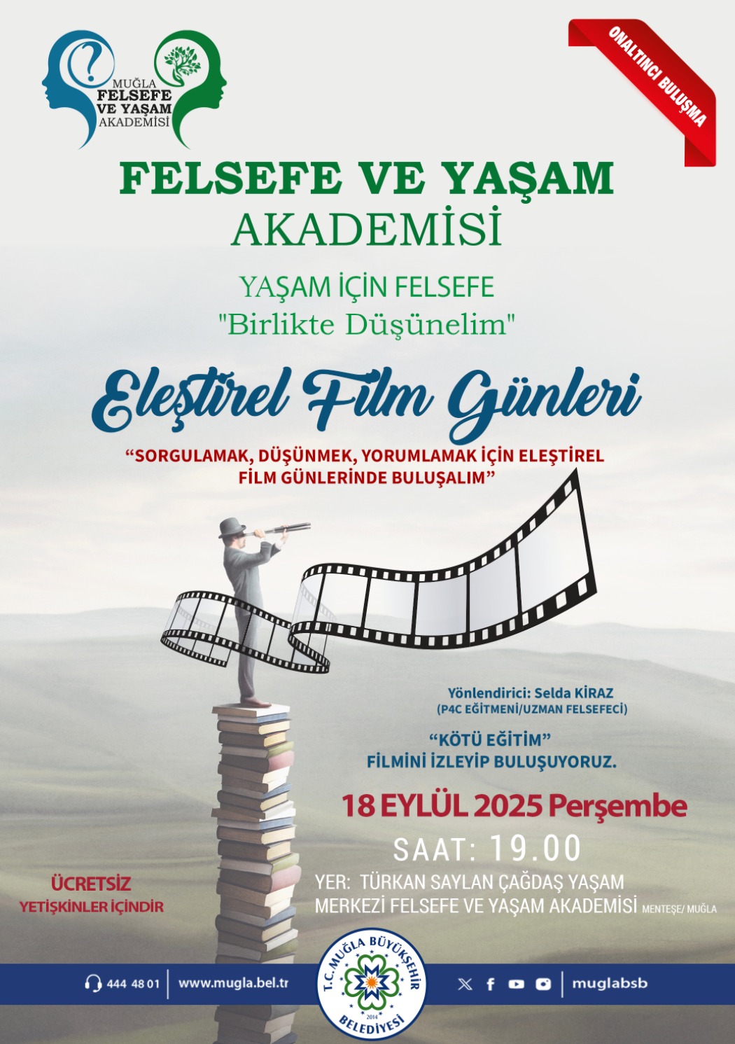 Felsefe ve Yaşam Akademisi 16. Buluşma Etkinliğine Davetlisiniz
