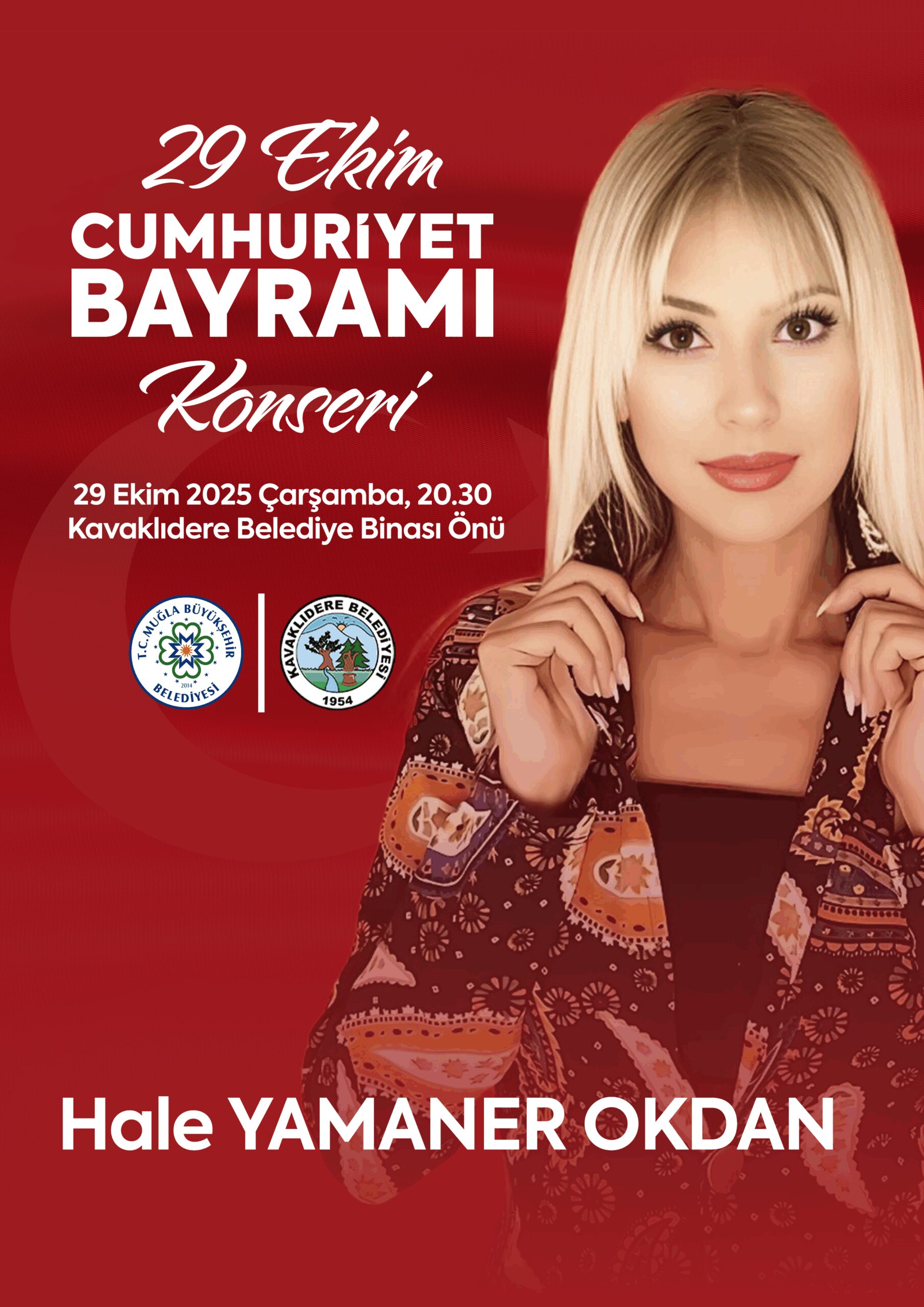 29 Ekim Cumhuriyet Bayramı Kavaklıdere Etkinliğine Davetlisiniz