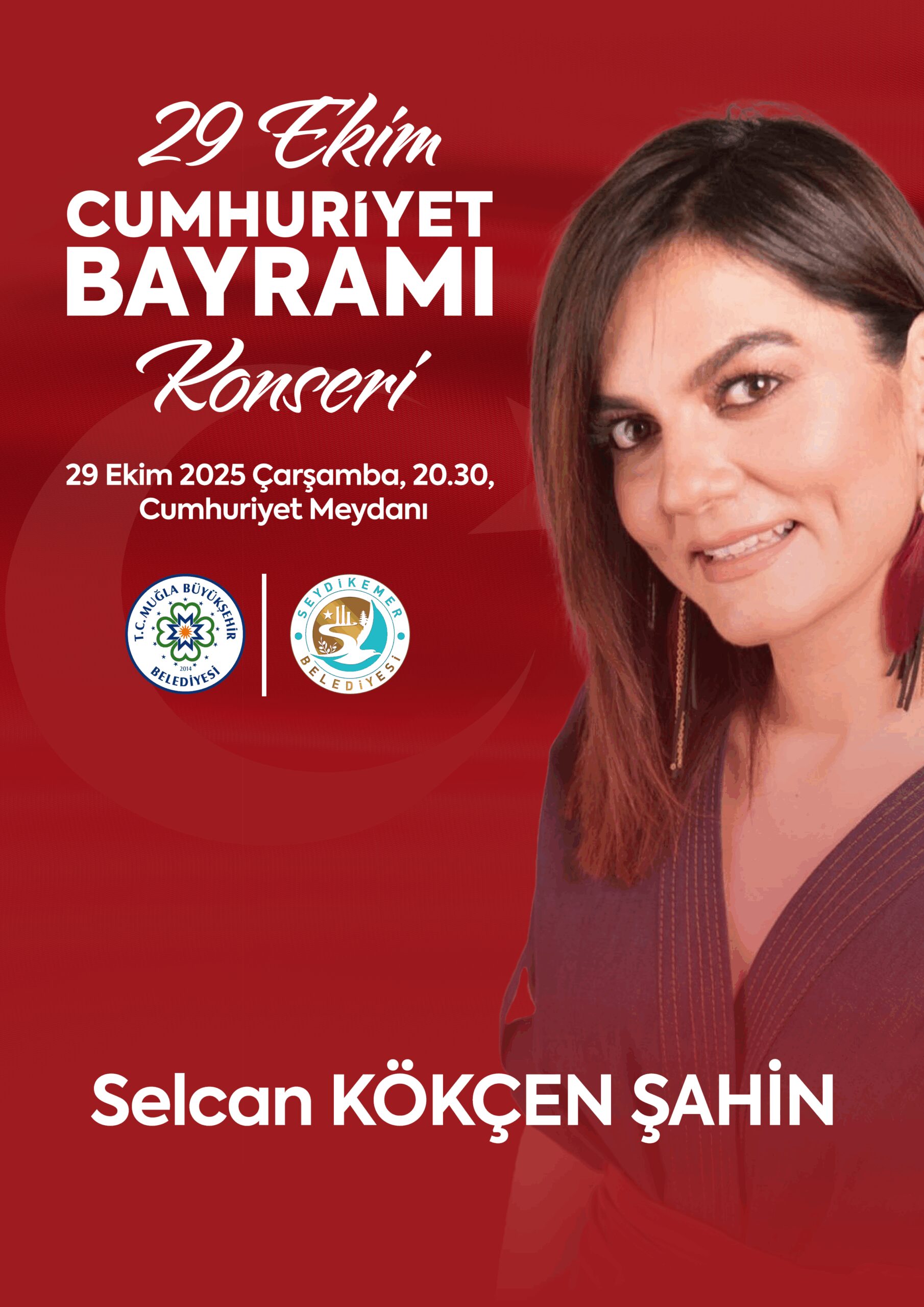 29 Ekim Cumhuriyet Bayramı Konseri Seydikemer Etkinliğine Davetlisiniz