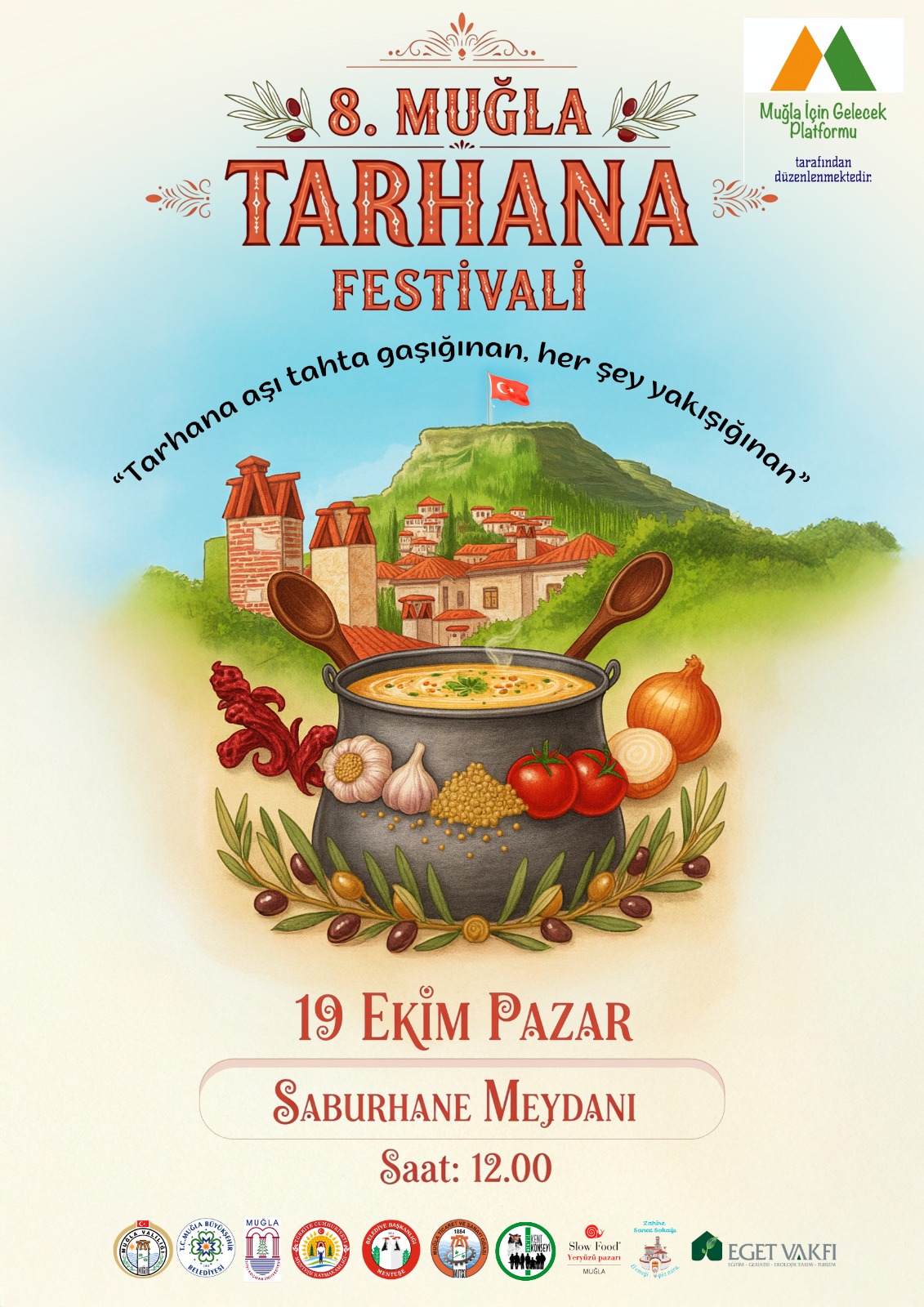 8. Mula Tarhana Festivali  Etkinliğine Davetlisiniz