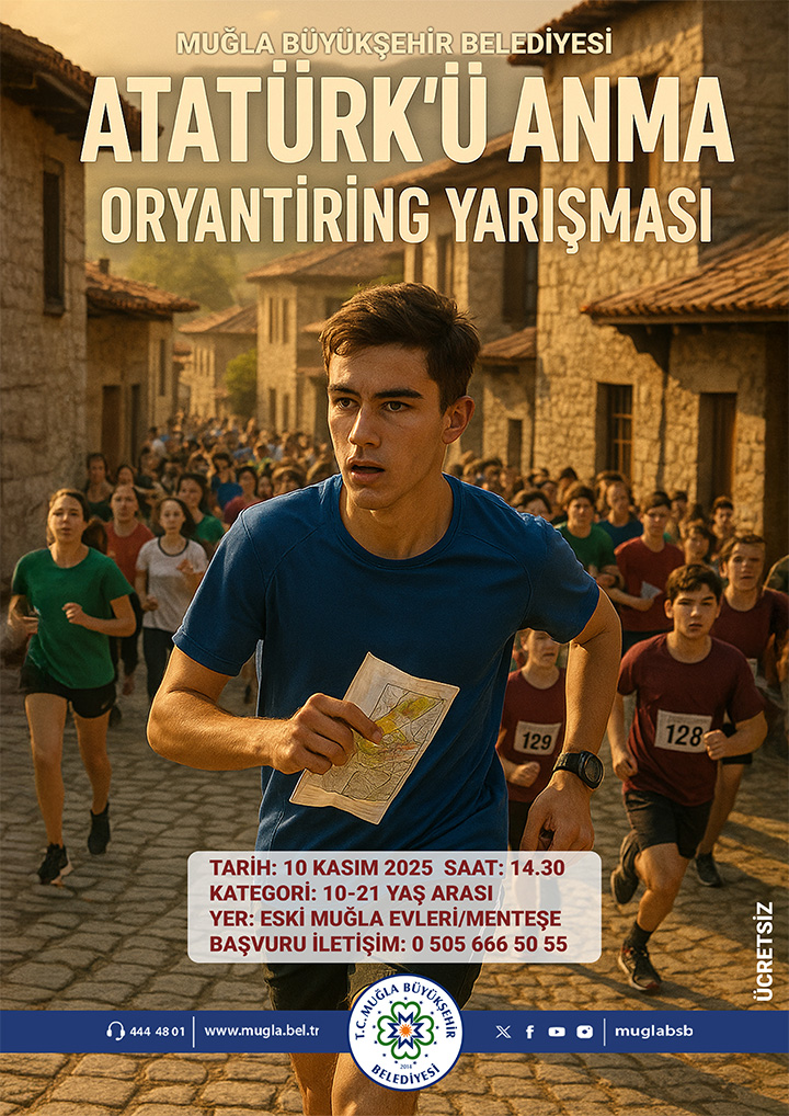 Atatürk'ü Anma Oryantiring Yarışması Etkinliğine Davetlisiniz