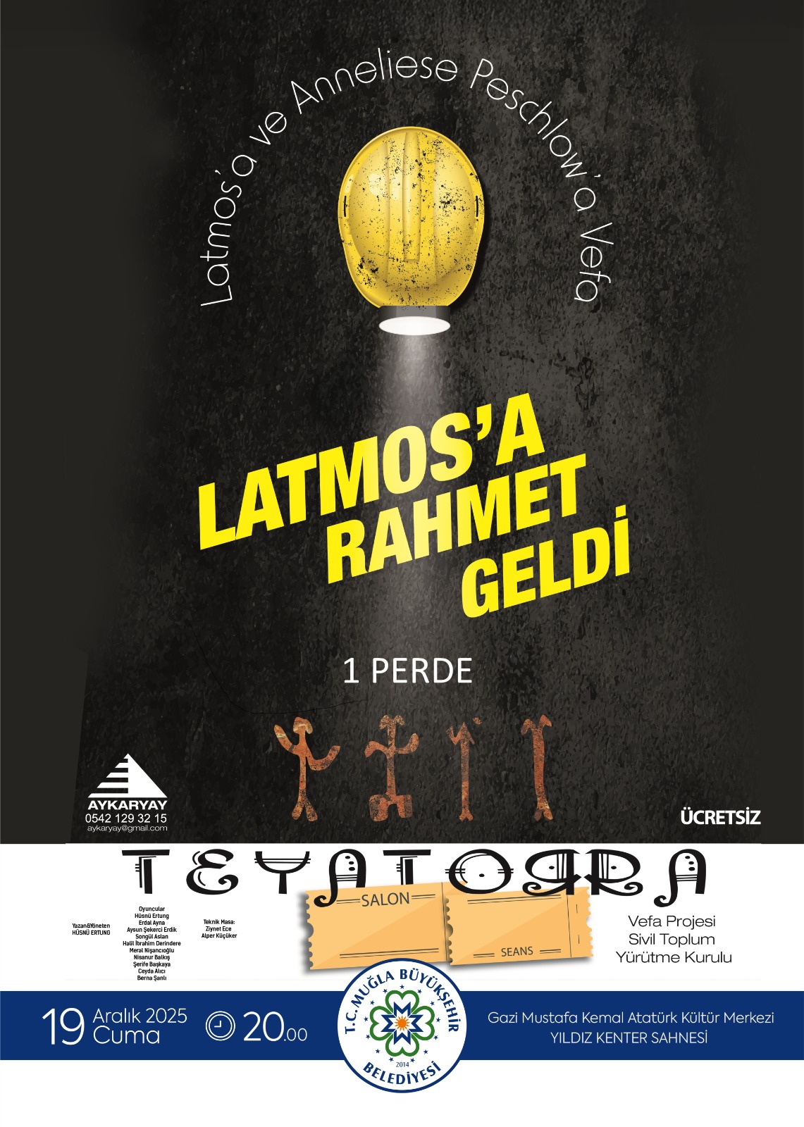 Latmos'a Rahmet Geldi Etkinliğine Davetlisiniz