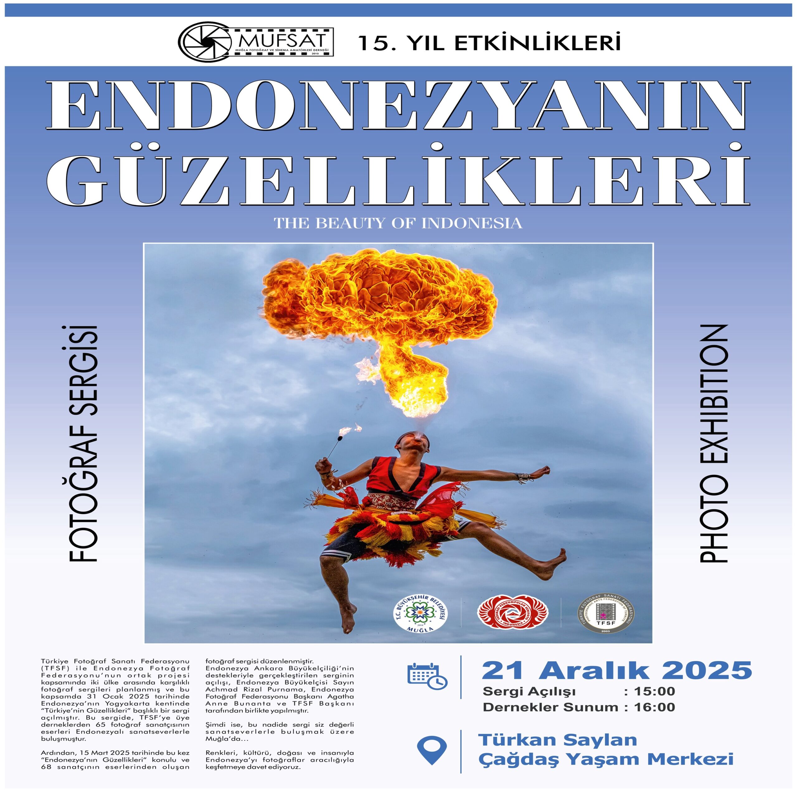 MUFSAT 15. Yıl Etkinlikleri  Etkinliğine Davetlisiniz