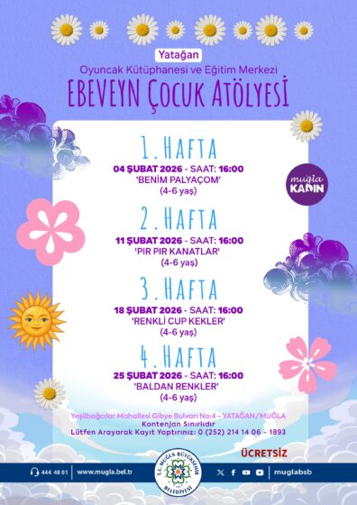 Ebeveyn-Çocuk Atölyesi Atölyesi 4-6 Yaş Etkinliğine Davetlisiniz