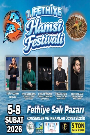 1. Fethiye Hamsi Festivali Etkinliğine Davetlisiniz