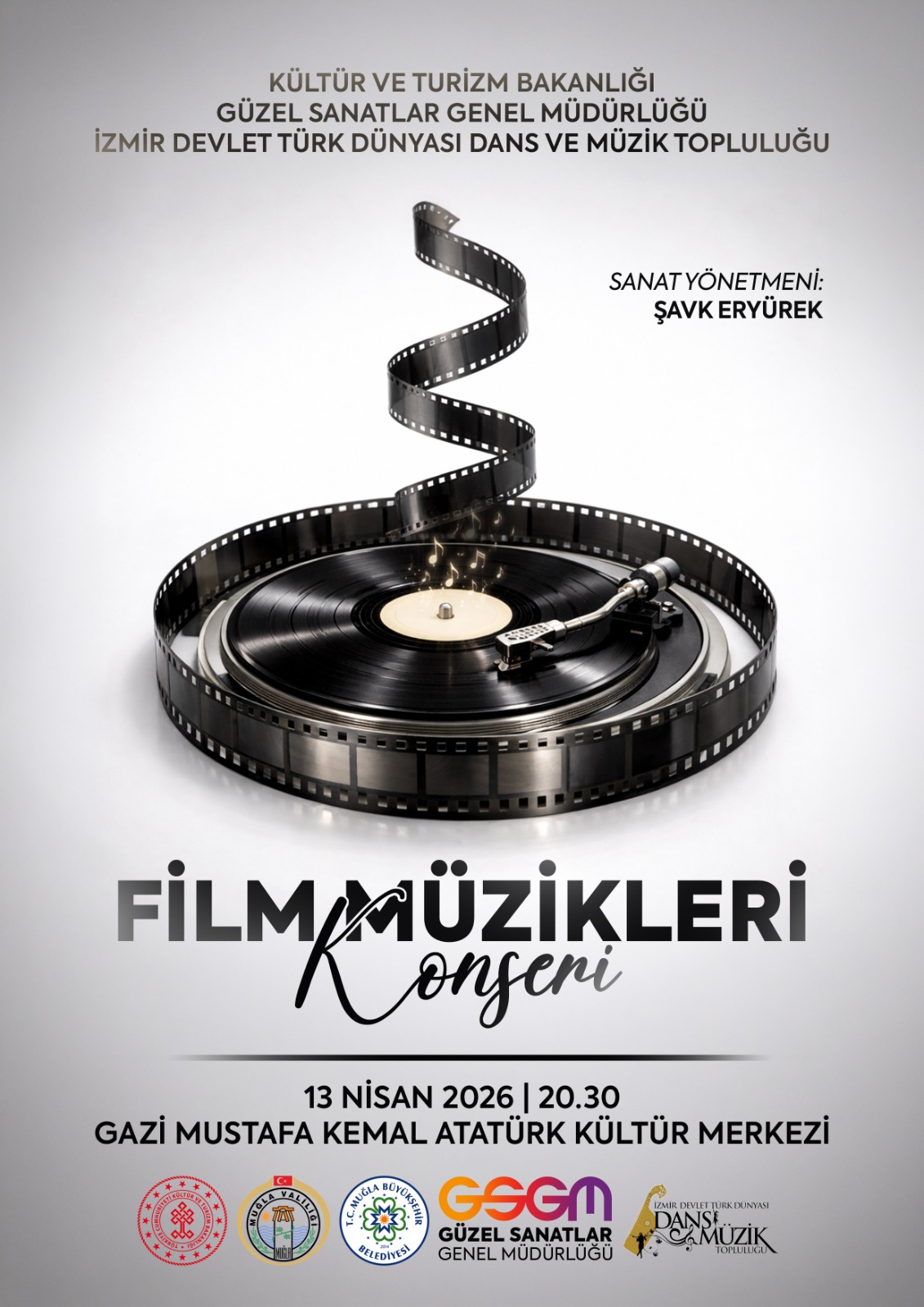 Flim Müzikleri Konseri  Etkinliğine Davetlisiniz